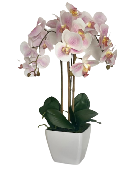Orhidee artificiala in ghiveci 3 h55cm – interioare